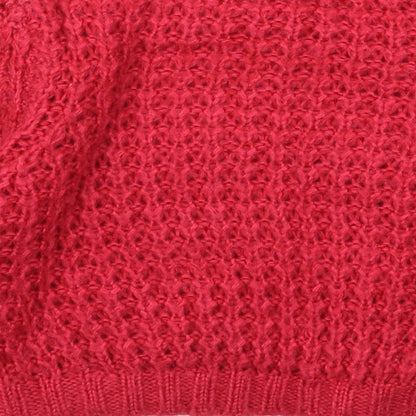 geirge Girls Red   Pullover Jumper Size 5 Years