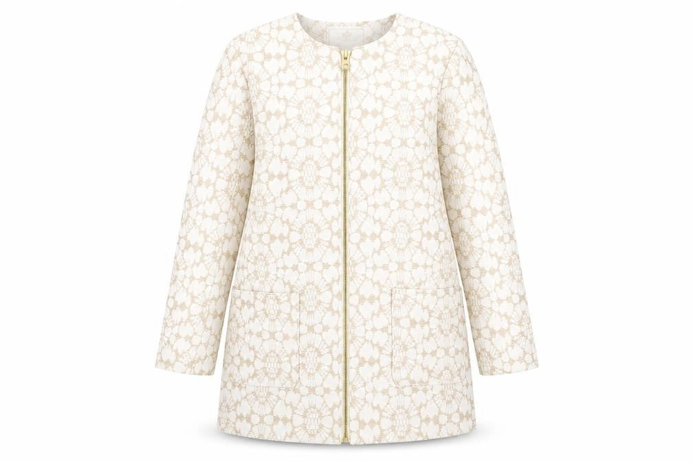New Look Womens White   Jacket  Size 8