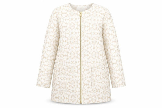 New Look Womens White   Jacket  Size 8