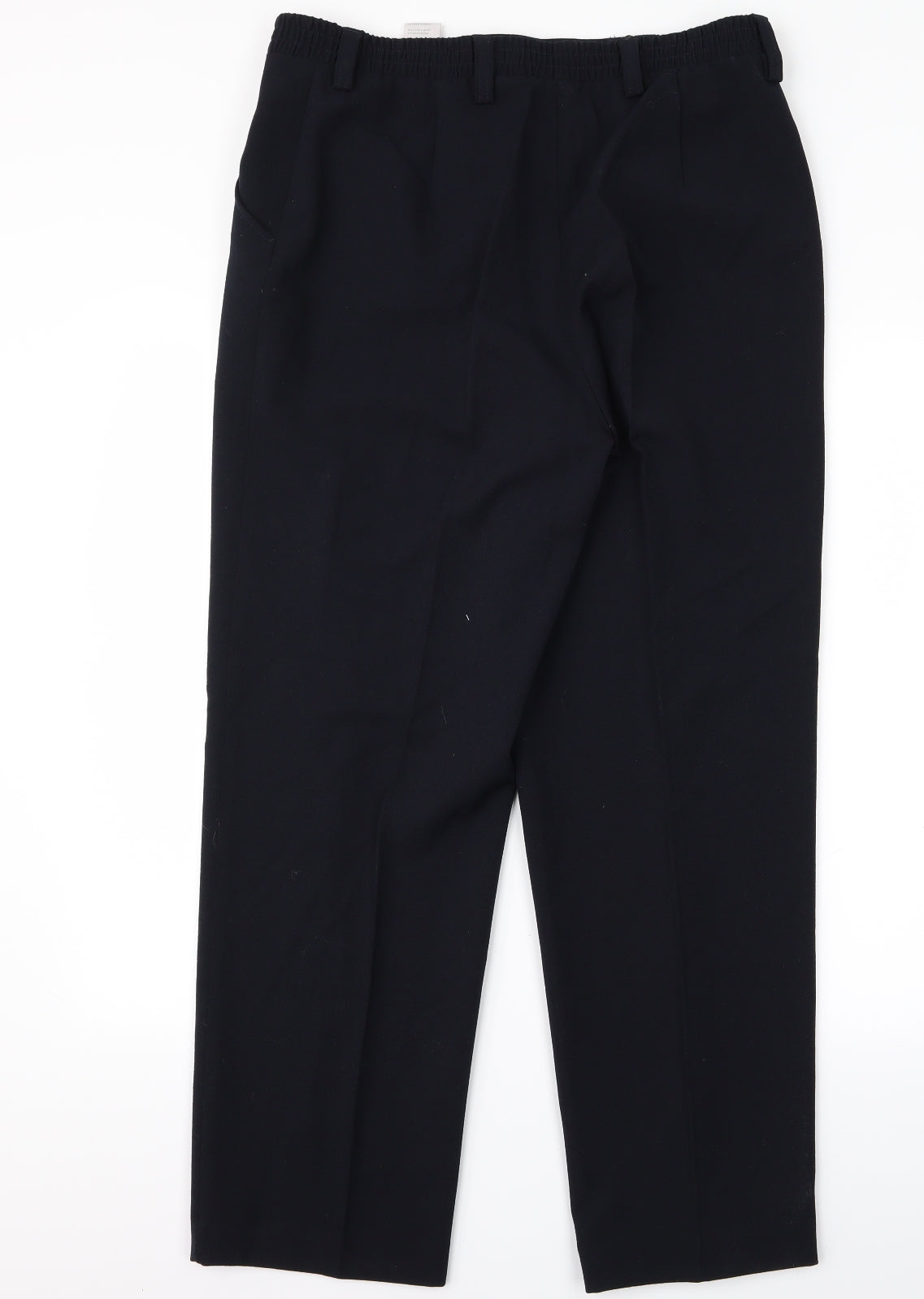 Preworn Womens Black   Trousers  Size 14 L23 in