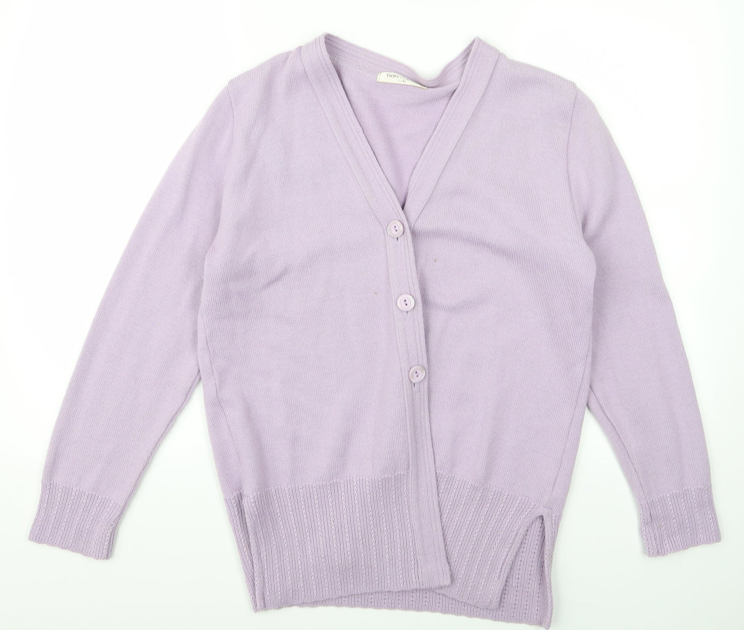 bonmarche Womens Purple   Cardigan Jumper Size S