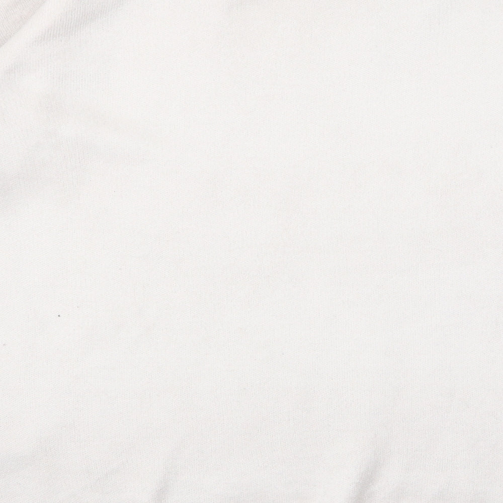 Primark Womens White   Pullover Jumper Size M
