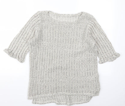 Preworn Womens Beige   Pullover Jumper Size 8