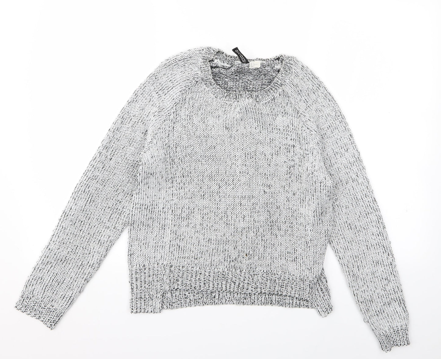 Divided Womens Grey   Pullover Jumper Size S