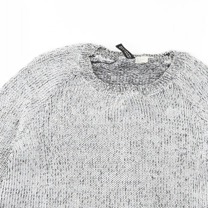 Divided Womens Grey   Pullover Jumper Size S