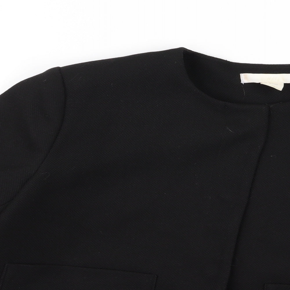 H&M Womens Black   Jacket  Size 8