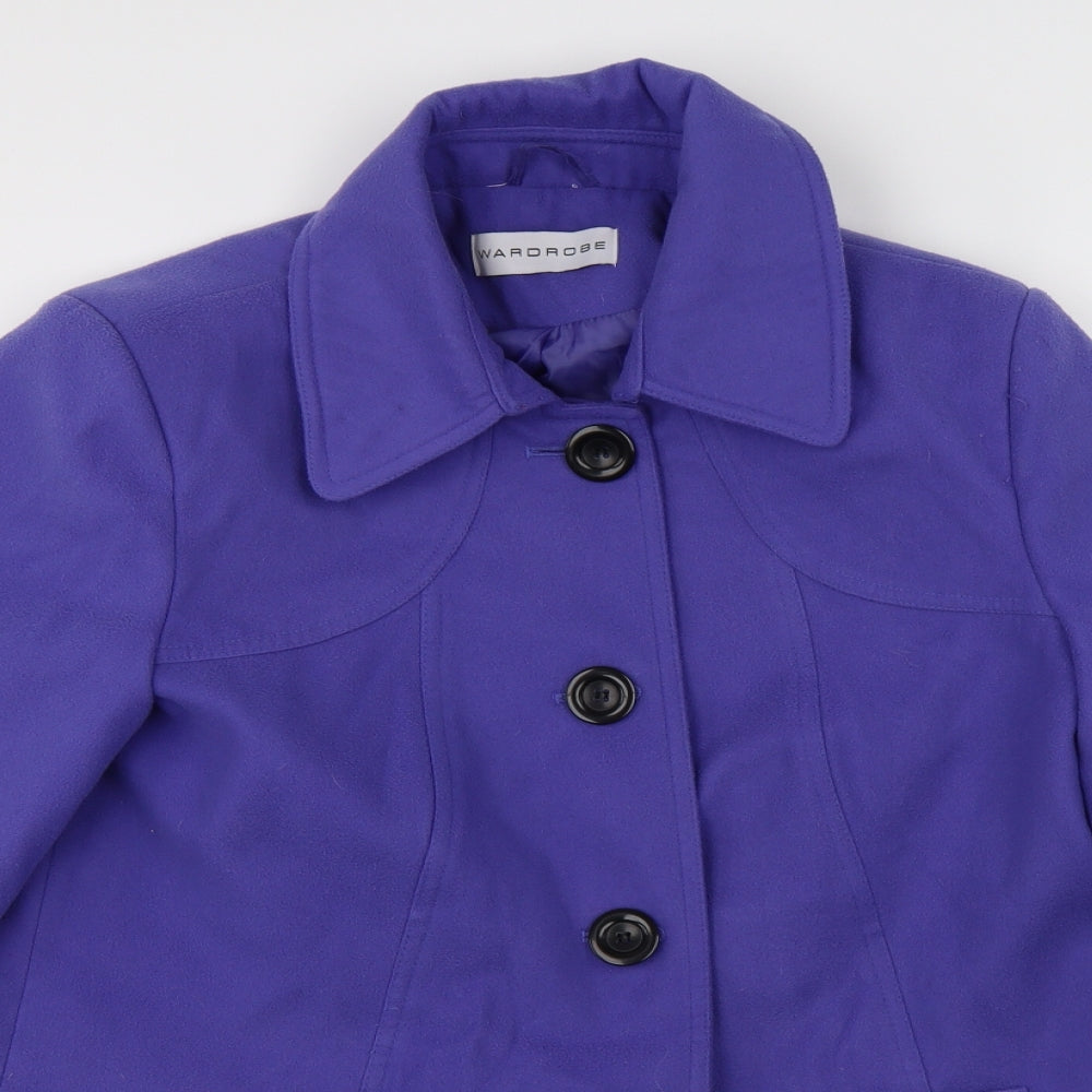 Wardrobe Womens Purple   Jacket  Size 12