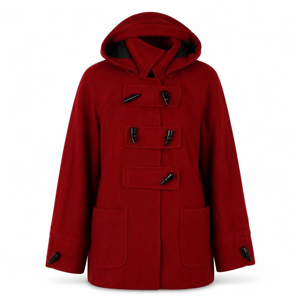 River Island Womens Red   Overcoat Jacket Size 10