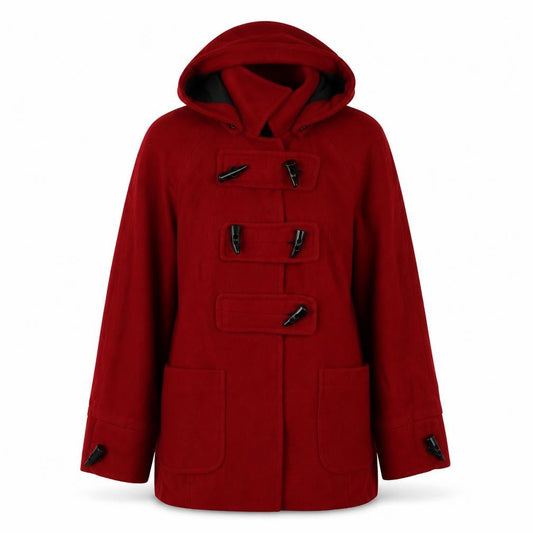 River Island Womens Red   Overcoat Jacket Size 10