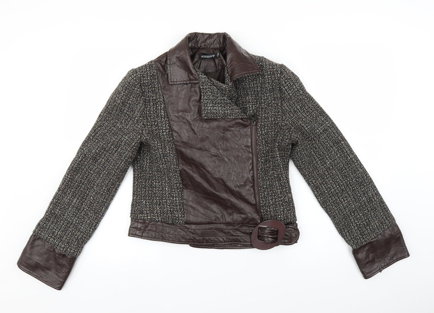Adeline Womens Brown   Jacket  Size 14