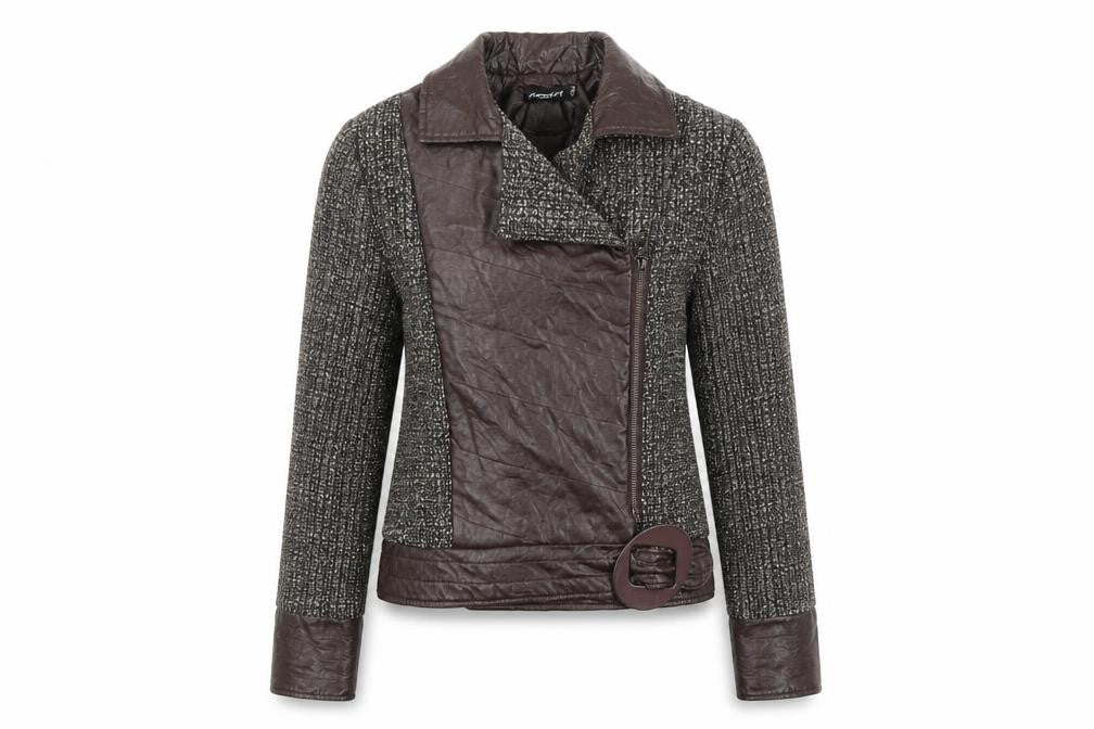 Adeline Womens Brown   Jacket  Size 14