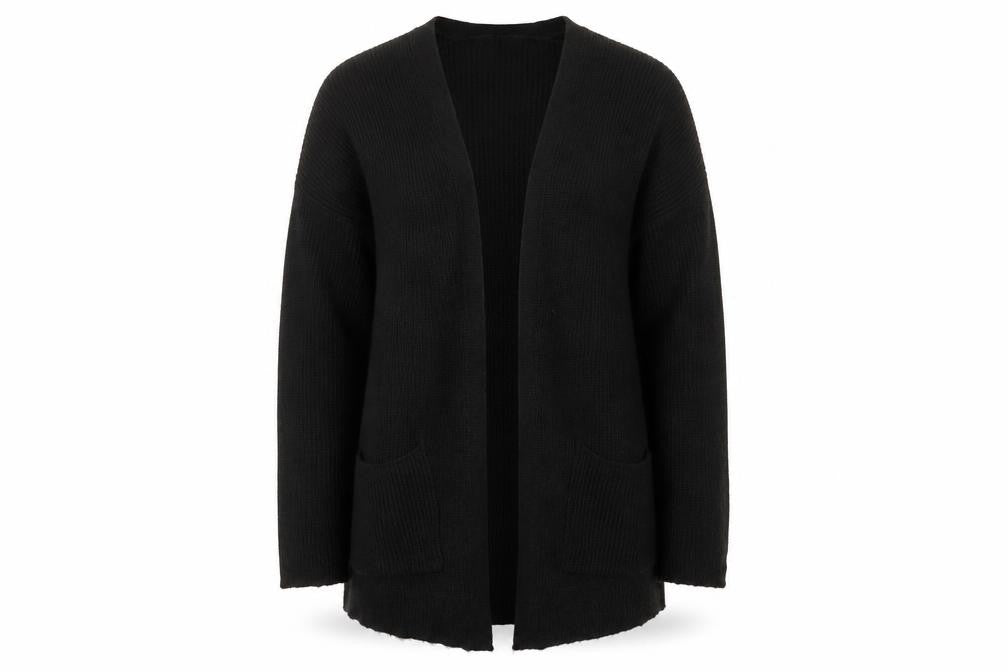 Alexander Womens Black   Jacket Coatigan Size L
