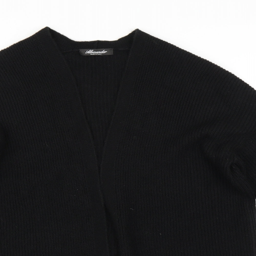 Alexander Womens Black   Jacket Coatigan Size L