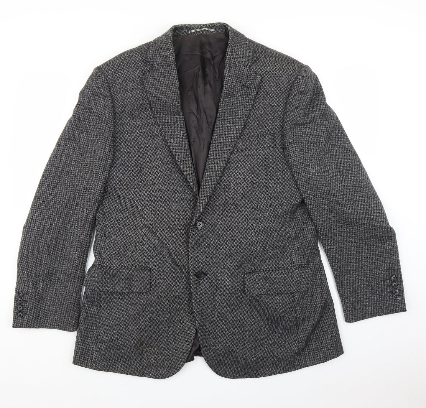 Marks and Spencer Mens Grey   Jacket Suit Jacket Size 40