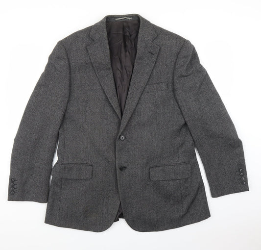 Marks and Spencer Mens Grey   Jacket Suit Jacket Size 40