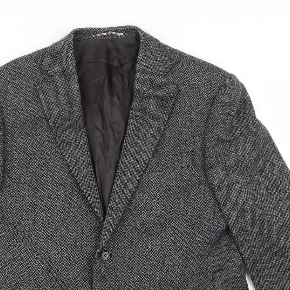 Marks and Spencer Mens Grey   Jacket Suit Jacket Size 40