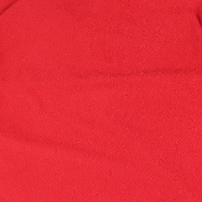 Hi Gear Womens Red   Pullover Sweatshirt Size 12