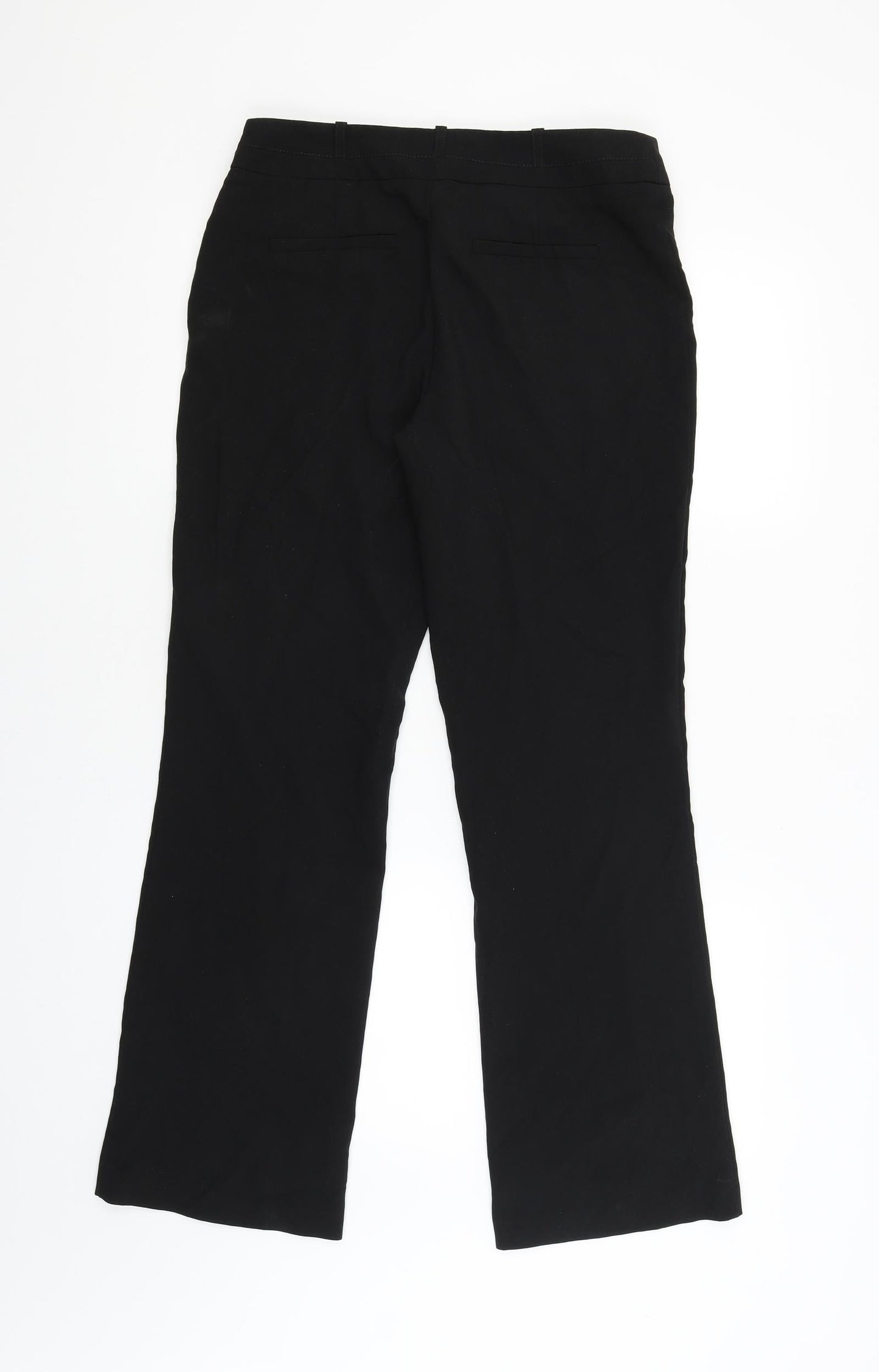 Dunnes Womens Black   Trousers  Size 10 L26 in