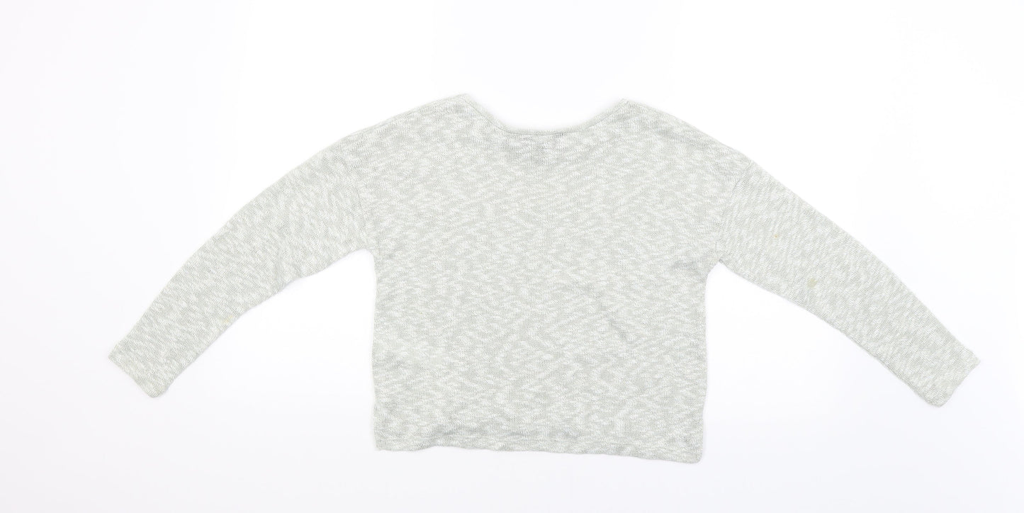 New Look Girls Green   Pullover Jumper Size 12-13 Years