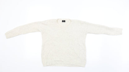 F&F Womens Beige   Pullover Jumper Size 8