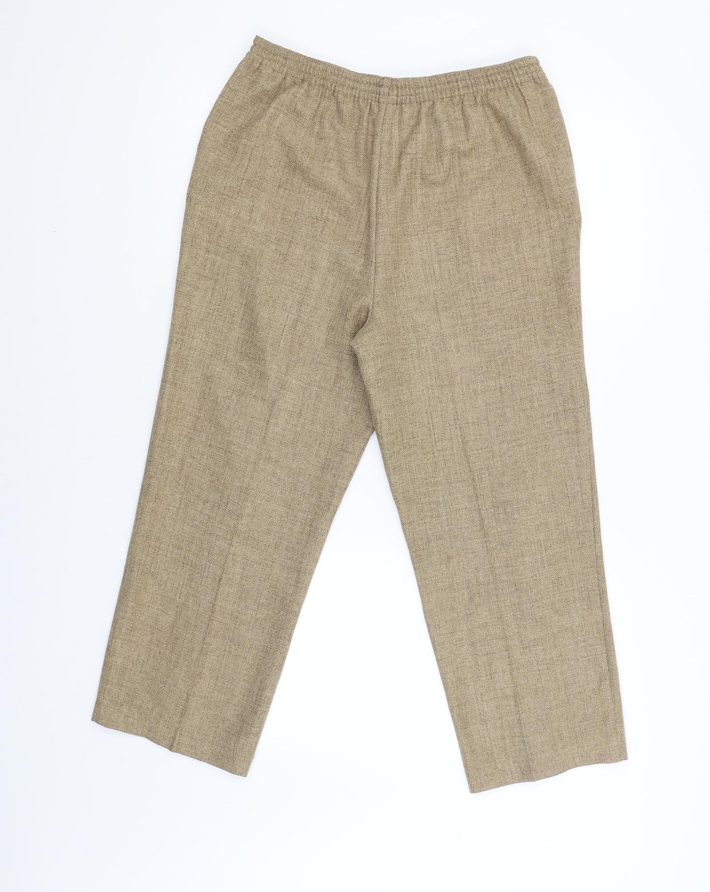 Marks and Spencer Womens Brown   Jegging Trousers Size 12 L23 in