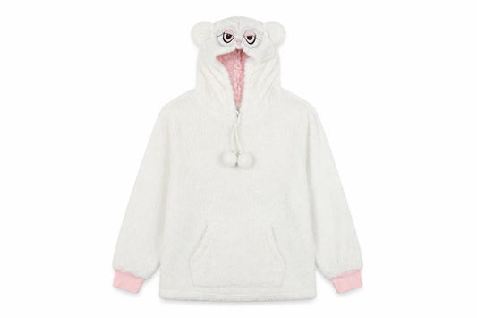 F&F Womens White   Pullover Hoodie Size 12