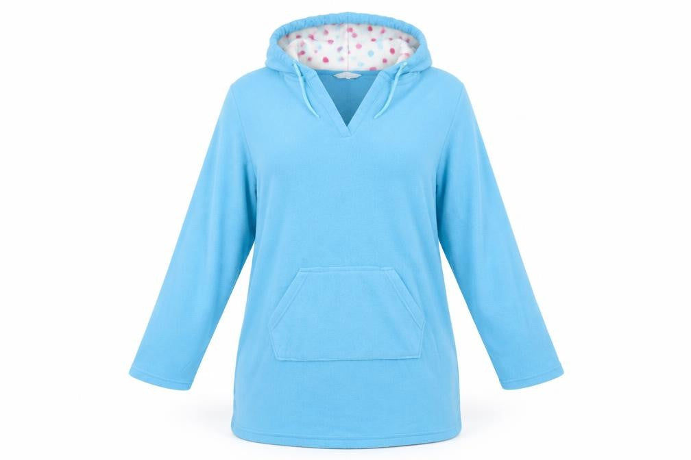 Good night  Womens Blue   Pullover Hoodie Size 16