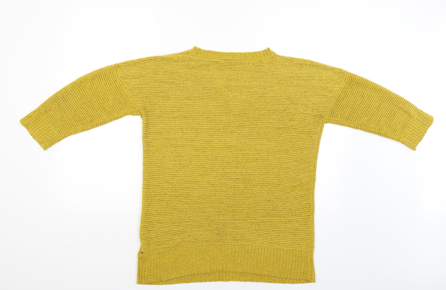 Wallis Womens Yellow   Pullover Jumper Size M