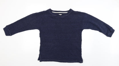 Next Womens Blue   Pullover Jumper Size L