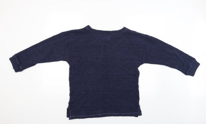 Next Womens Blue   Pullover Jumper Size L