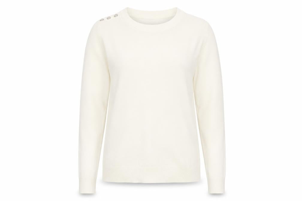 Primark Womens Ivory  Knit Pullover Jumper Size 8