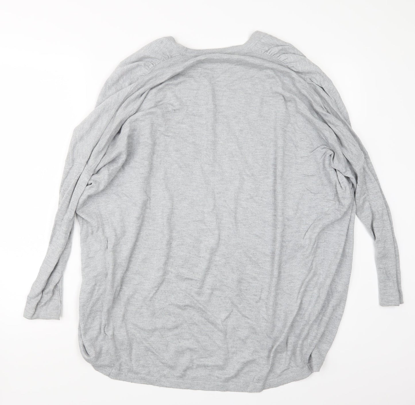 Warehouse Womens Grey   Cardigan Jumper Size S