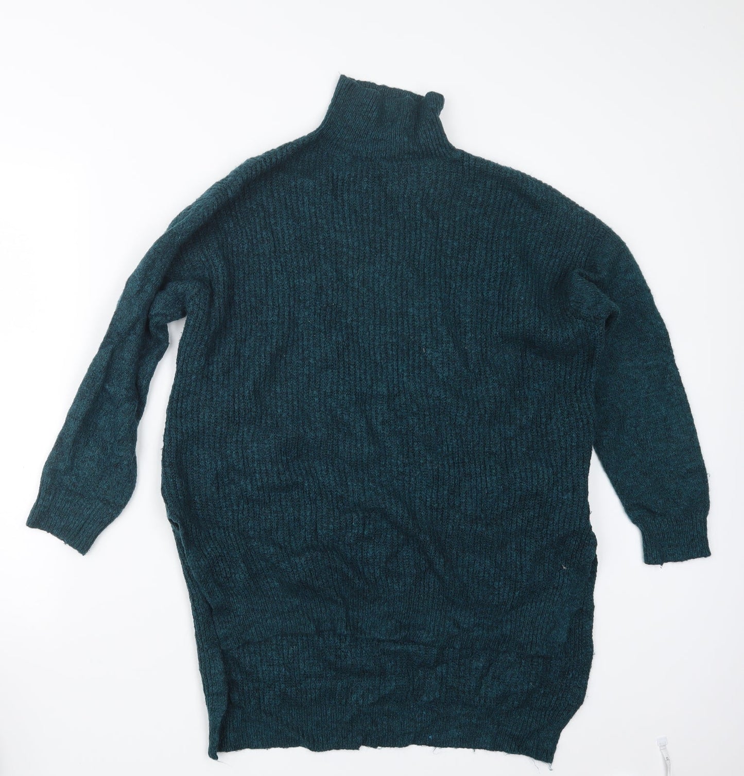 Bershka Womens Blue  Knit Pullover Jumper Size M