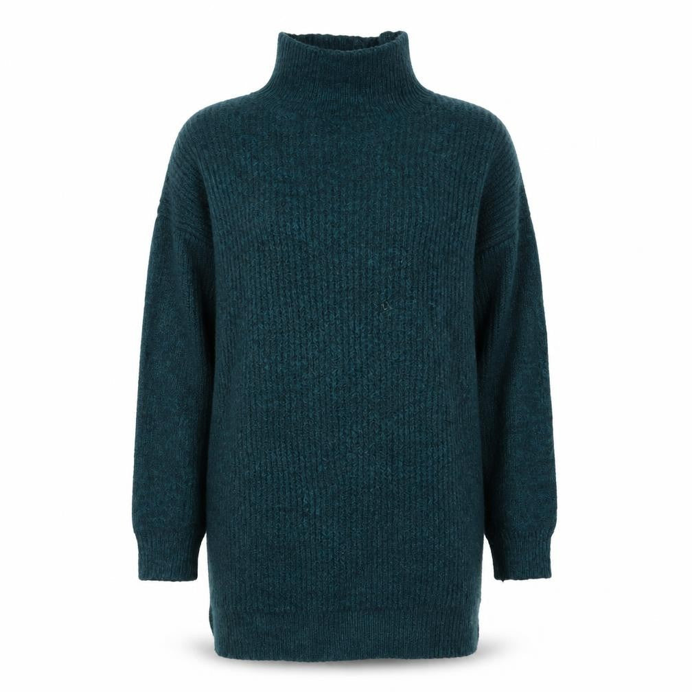 Bershka Womens Blue  Knit Pullover Jumper Size M