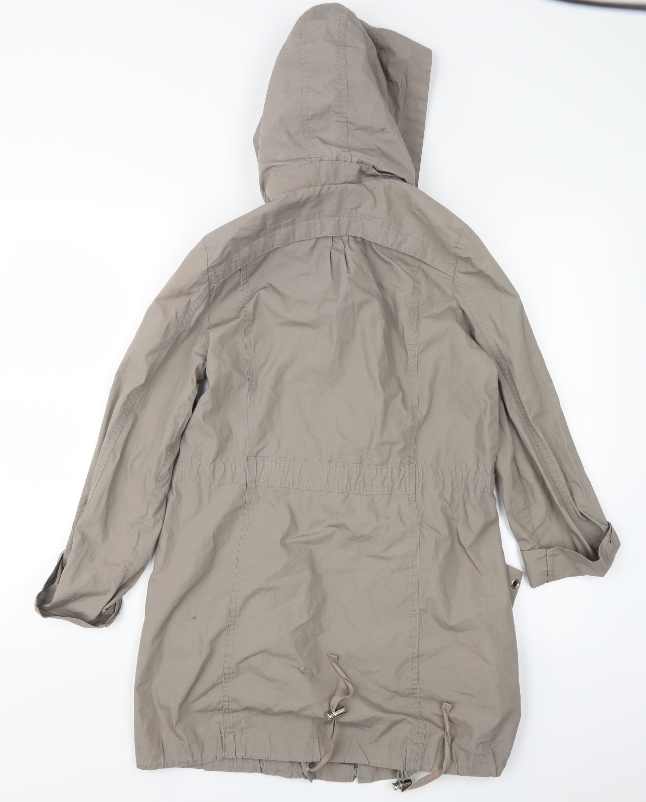 Denim Co Womens Beige   Jacket Coat Size 8