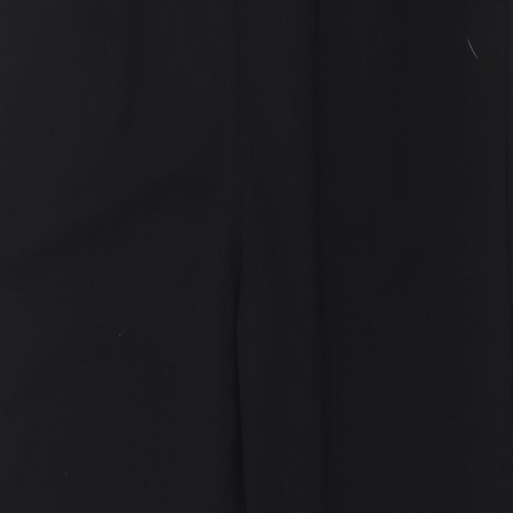 Preworn Womens Black   Trousers  Size 28 in L26 in