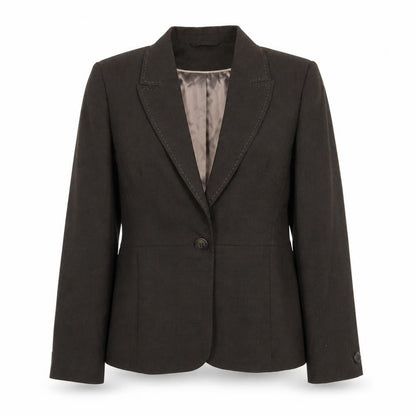 Next Womens Brown Check  Jacket Suit Jacket Size 12