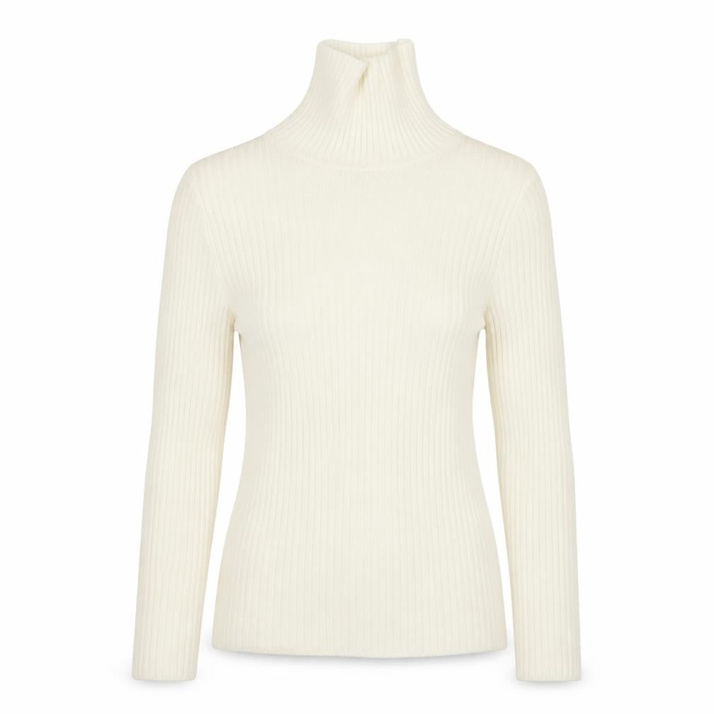 New Look Womens Ivory  Knit Pullover Jumper Size 8