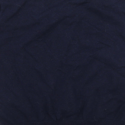 Munrospun Womens Blue  Knit Pullover Jumper Size M