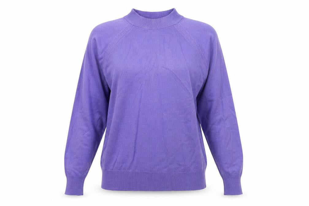Littlewoods Womens Purple  Knit Pullover Jumper Size 12