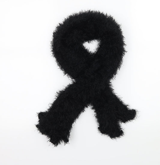 Preworn Womens Black  Knit  Scarf