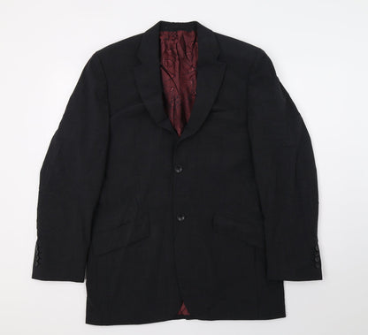 Remus Uomo Mens Black   Jacket Blazer Size M