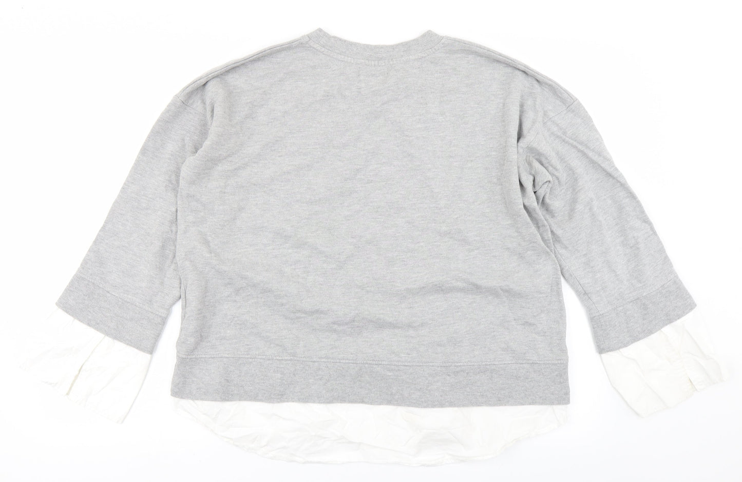 NEXT Womens Grey   Pullover Sweatshirt Size 16