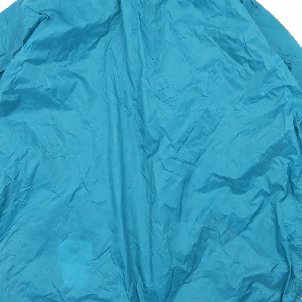 Highpoint Womens Blue   Rain Coat Coat Size 16