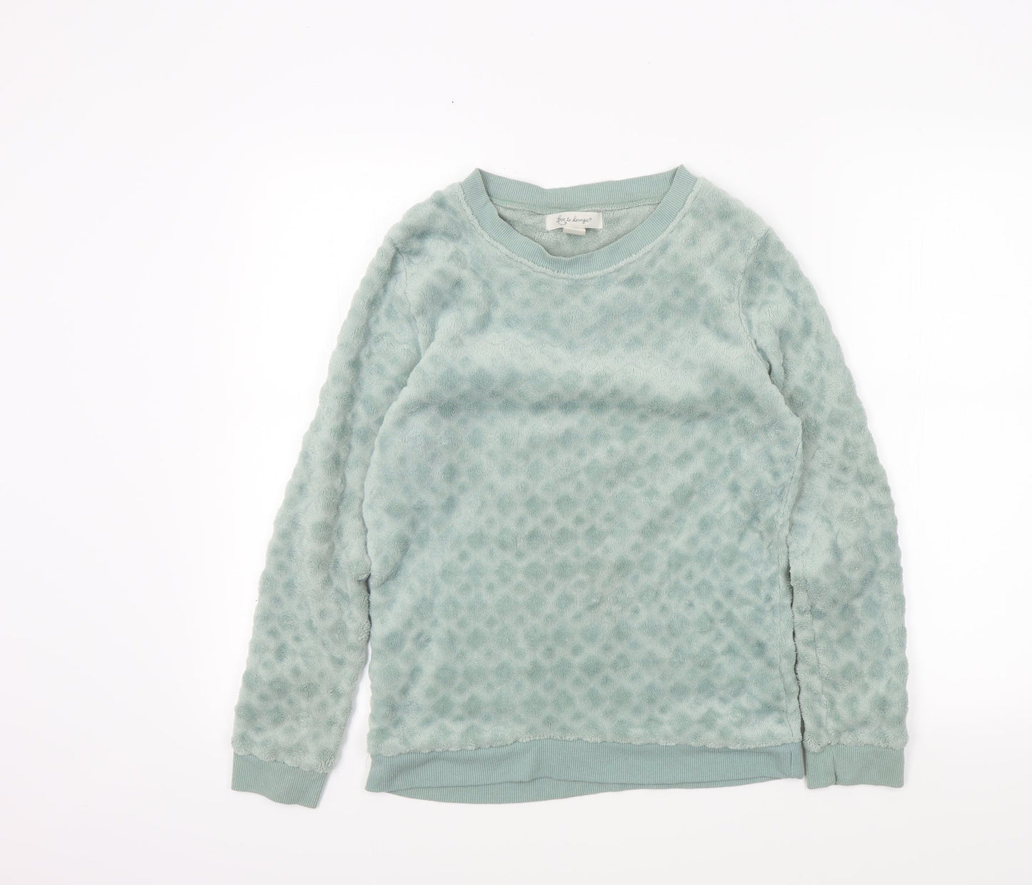 Primark Girls Green Solid  Top Pyjama Top Size XS