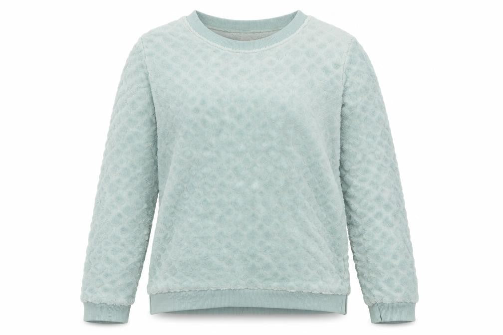 Primark Girls Green Solid  Top Pyjama Top Size XS