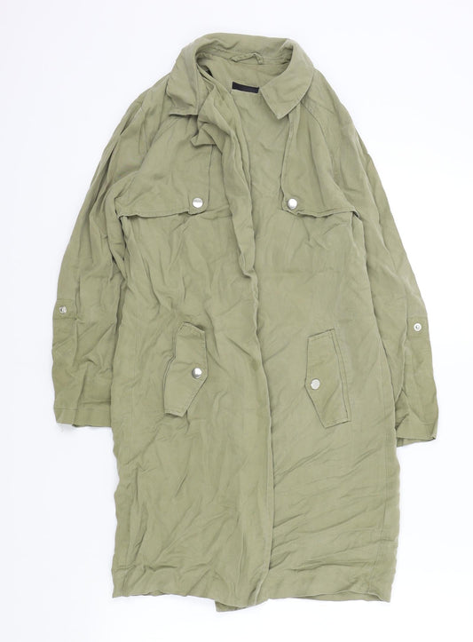newlook Girls Green Colourblock  Jacket  Size 9 Years