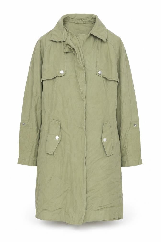 newlook Girls Green Colourblock  Jacket  Size 9 Years