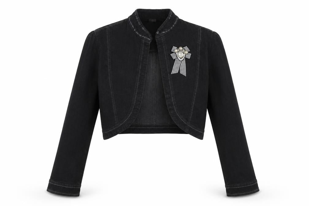 Preworn Womens Black   Jacket  Size 42