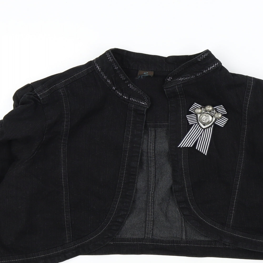Preworn Womens Black   Jacket  Size 42